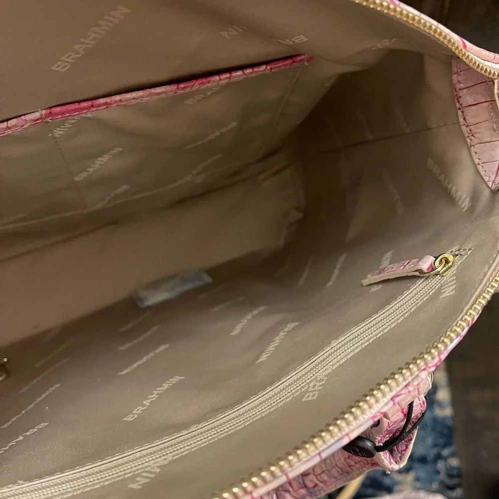 Brahmin Large Duxbury Satchel Optimism Melbourne Bag NWT - Picture 10 of 10